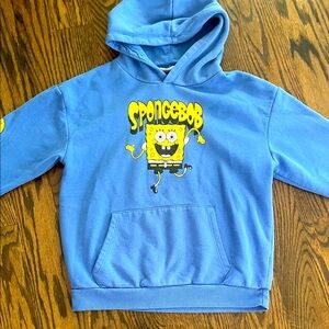 SpongeBob Squarepants Blue Hoodie